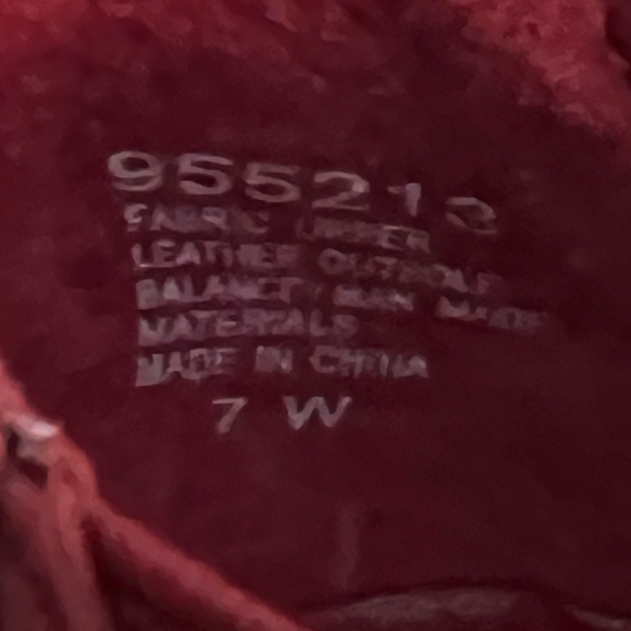 AJ Valenci Reddish Ankle Booties Shoes 2” Heels Women’s Size 7 W - Picture 6 of 11